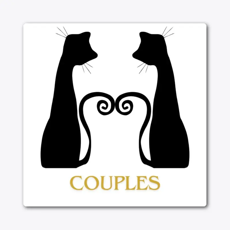 Black Cat Couple Series 